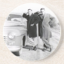 porta copos do carro vintage dos anos 40