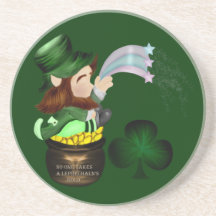 Porta copos do ouro do Leprechaun
