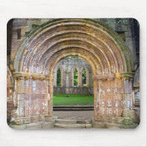 Porta velha na abadia das fontes mousepads