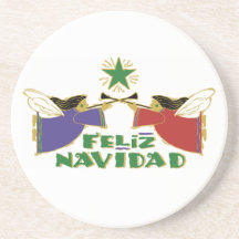 Portas copos de Feliz Navidad Porta Copo