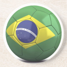 Portas copos do futebol de Brasil Porta Copo Para Bebidas