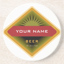 Portas copos personalizadas da cerveja porta-copos