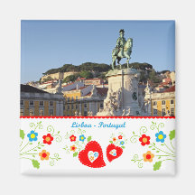 Portugal nas fotos - a cidade de Lisboa Imãs De Geladeira