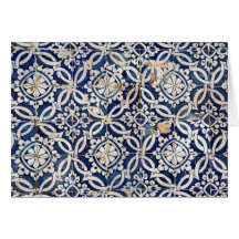 Português Azulejo do vintage Cartoes