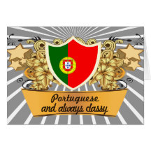 Português elegante cartao
