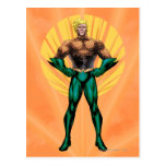 Posição de Aquaman Cartoes Postais