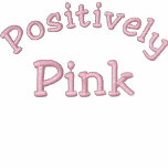 Positivamente rosa - cancro da mama moleton com capuz