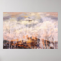 Poster abstrato da cidade