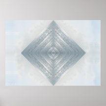 Poster abstrato da pirâmide