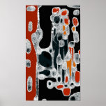 Poster abstrato do internamento