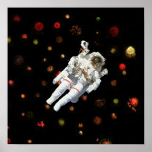 Poster - astronauta