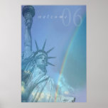 Poster bem-vindo da liberdade