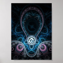 Poster da arte do Fractal: Sonho