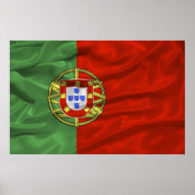 Poster da bandeira de Portugal