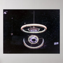 Poster da colônia do espaço