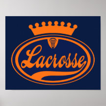 Poster da coroa do Lacrosse