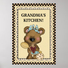 Poster da cozinha da avó