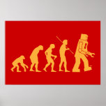 Poster da evolução do robô