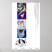 Poster da exposição de arte do AP