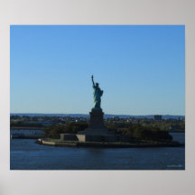Poster da fotografia da Nova Iorque da estátua da 