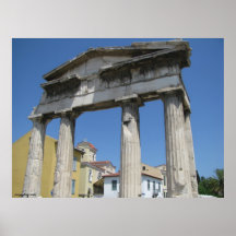 Poster da fotografia da piscina de Atenas