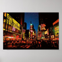 Poster da Nova Iorque (Times Square)