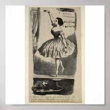 Poster da Poster-Vintage-Dança