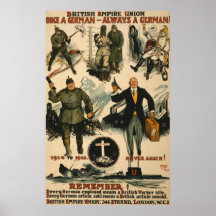 Poster da união do Império Britânico