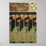 Poster de Decoratifs do ~ de Alphonse Maria Mucha