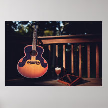 POSTER DE GIBSON J-180 EVERLY