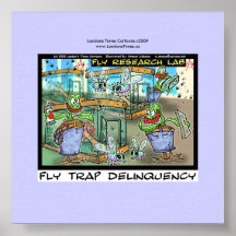 Poster de Londres do rick do divertimento da delin