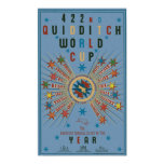 Poster do azul do campeonato do mundo de Quidditch posters
