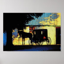 Poster do carrinho de Amish
