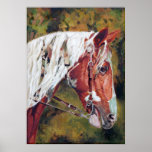 Poster do cavalo dos guerreiros