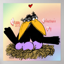 Poster do ninho de amor dos namorados