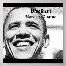 Poster do presidente Barack Obama