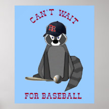 Poster do RockyRacoon-Basebol