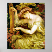 Poster do romanticismo do período do mar