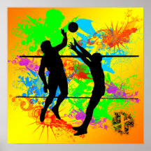 Poster do voleibol