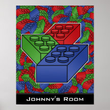 Poster dos blocos de apartamentos para a sala de u