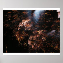 Poster dos fogos-de-artifício
