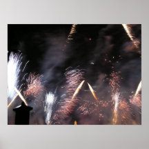 Poster dos fogos-de-artifício