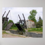 POSTER - Drawbridge velho Arles France
