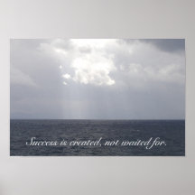 Poster inspirador do sucesso