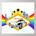 Poster legal do vetor de Las Vegas
