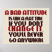 poster mau da atitude