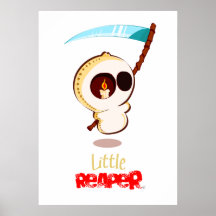 Poster pequeno da ceifeira