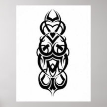 Poster tribal