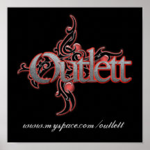 Poster tribal do redemoinho de Outlett