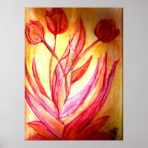Pôster Tulipas Posters